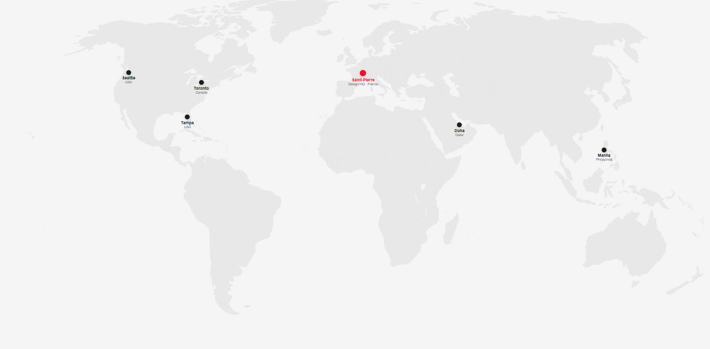 The Look Company global production network